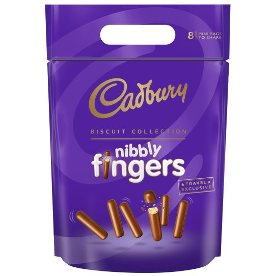 Cadbury Nibbly Fingers Pouch 320g