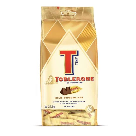 Toblerone Tiny Mono Bag Gold 272g